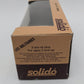 Solido 6041 Diecast Willy Army Jeep with Trailer and Plastic Zodiac Motor Boat EX/Box