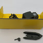 Solido 6041 Diecast Willy Army Jeep with Trailer and Plastic Zodiac Motor Boat EX/Box