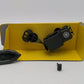 Solido 6041 Diecast Willy Army Jeep with Trailer and Plastic Zodiac Motor Boat EX/Box