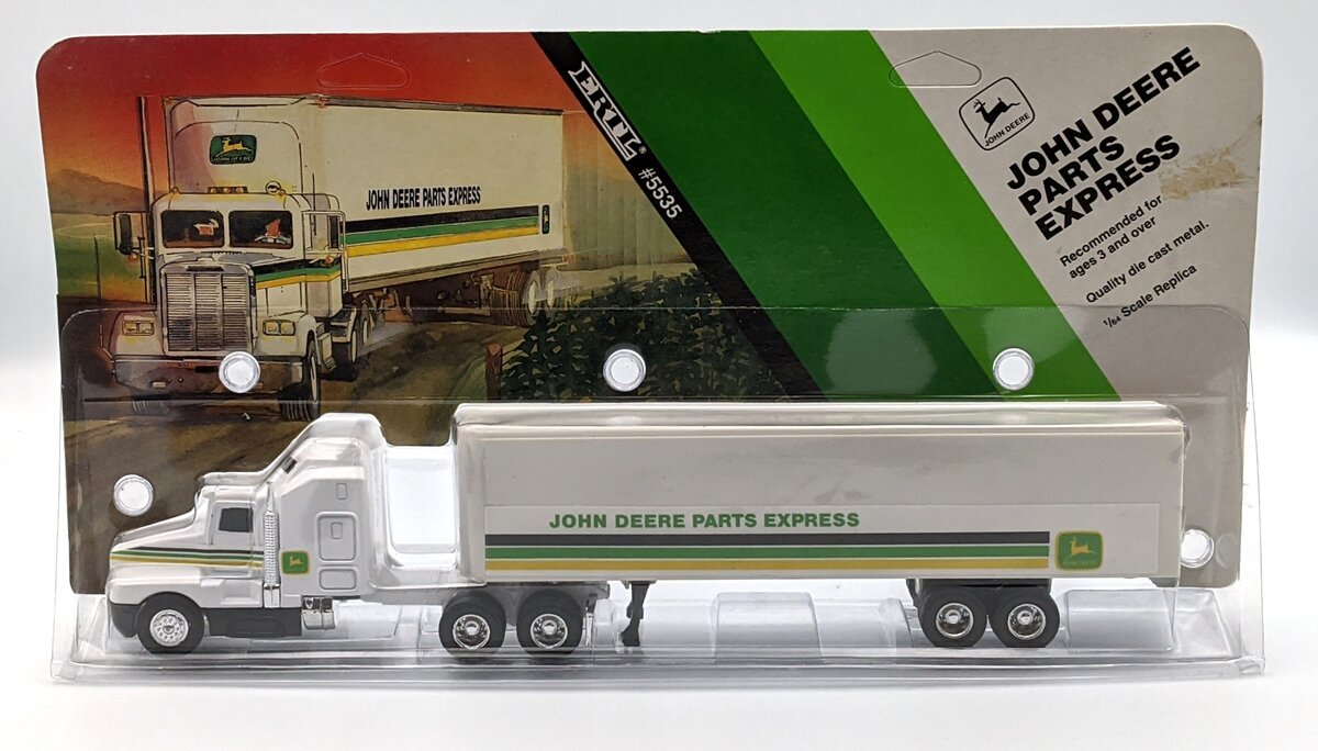 Ertl 5535 1:64 John Deere Parts Express Semi Truck MT/Box