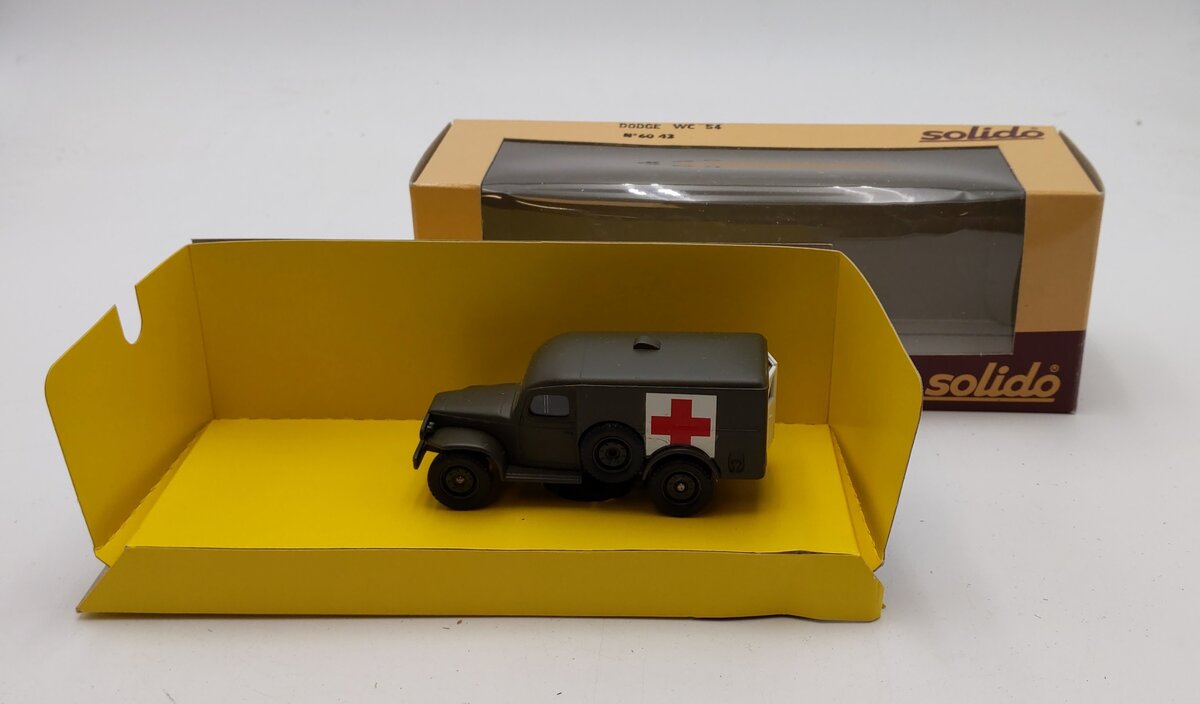 Solido Collection Militaire I 6043 1:50 Scale Dodge WC #54 LN/Box