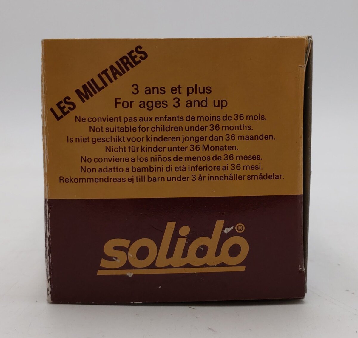 Solido 6044 1:50 Scale GMC Compresseur Collection Militaire 1 LN/Box