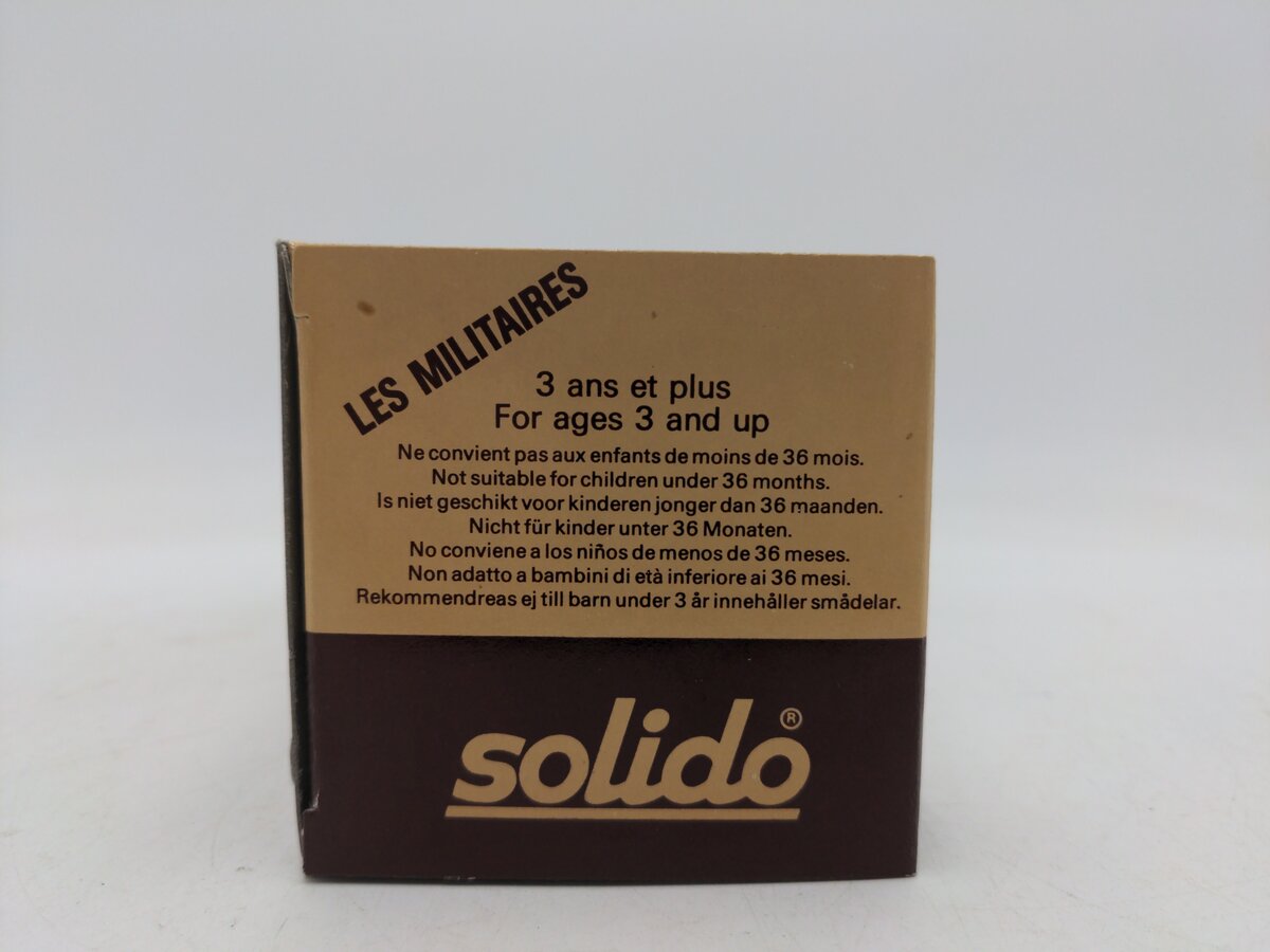 Solido 6044 1:50 Scale GMC Militaire Compresseur Truck LN/Box