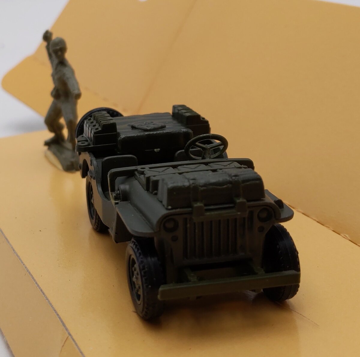 Solido Les Militaires Collection 1 1:50 Scale #6049 Jeep LN/Box