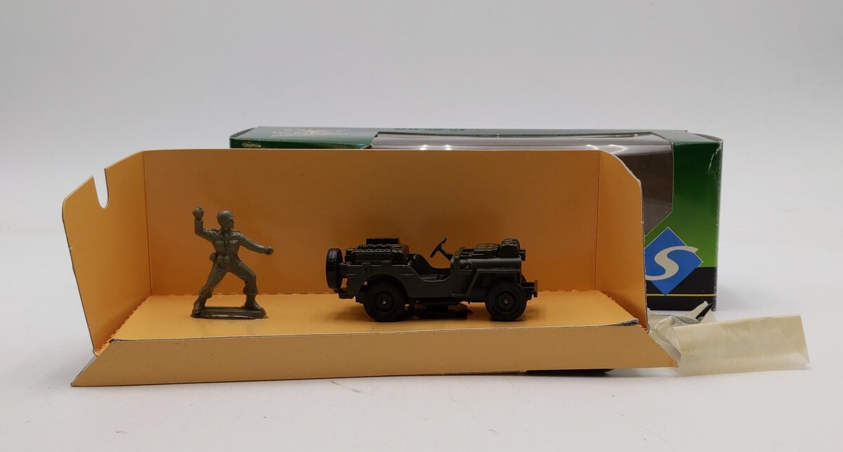 Solido Les Militaires Collection 1 1:50 Scale #6049 Jeep LN/Box