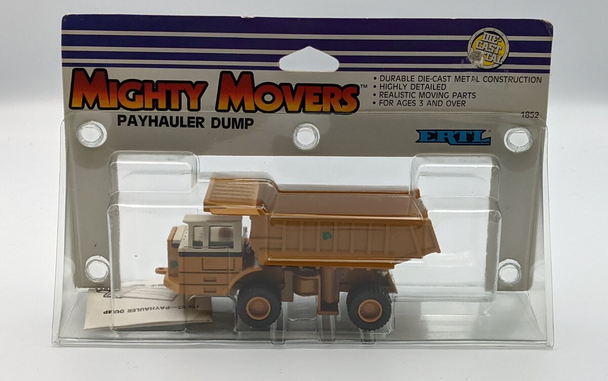 Ertl 1852 1:64 IH Payhauler Dump Mighty Movers MT/Box