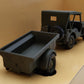 Solido 6048 1:50 US Army Jeep Remolque Les Militaires Collection 1 LN/Box