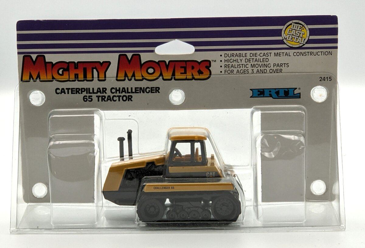 Ertl 2415 1:64 Die-Cast Mighty Movers CAT Challenger 65 MT/Box