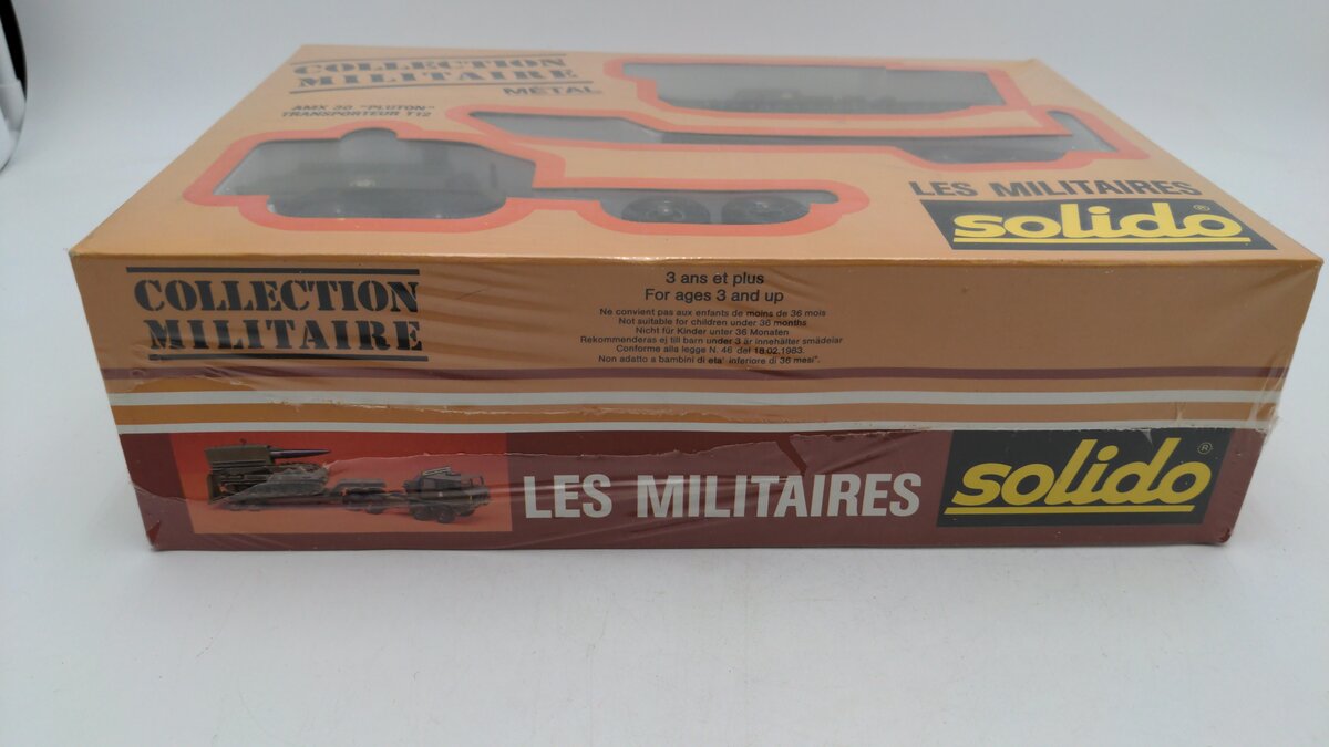 Solido 7017 1:50 Scale Collection Militaire AMX 30 Pluton Transporter T12 MT/Box