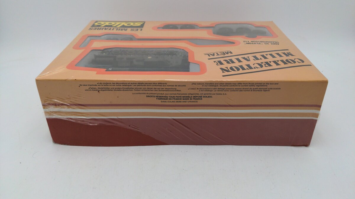 Solido 7017 1:50 Scale Collection Militaire AMX 30 Pluton Transporter T12 MT/Box