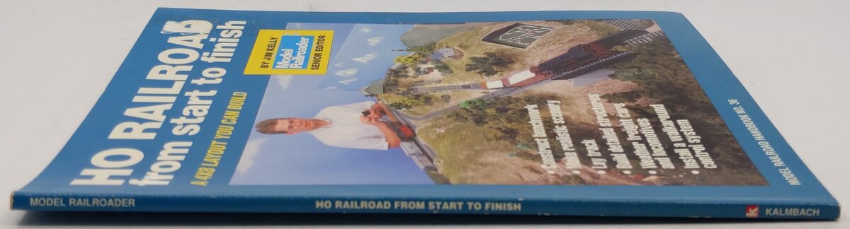 Hp Railroad From Start To Finish Paperback Book By Jim Kelly VG