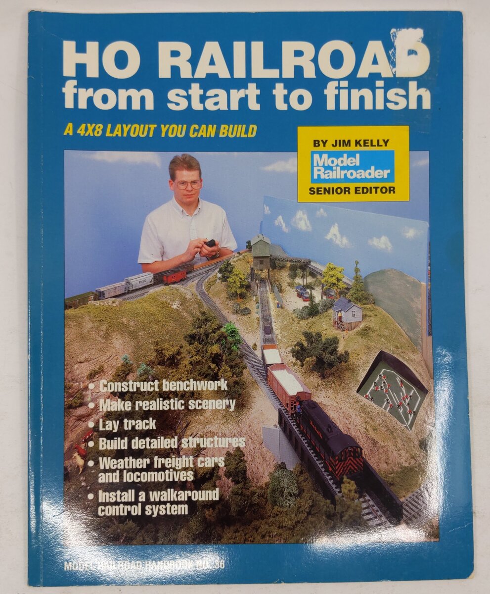 Hp Railroad From Start To Finish Paperback Book By Jim Kelly VG