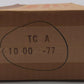 McCoy 1000-77 Standard Gauge Lone Star TCA Tank Car - AUTOGRAPHED EX/Box