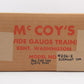 McCoy 256E Standard Gauge TPC Circus "Tiny and Boo" Animal Car MT/Box