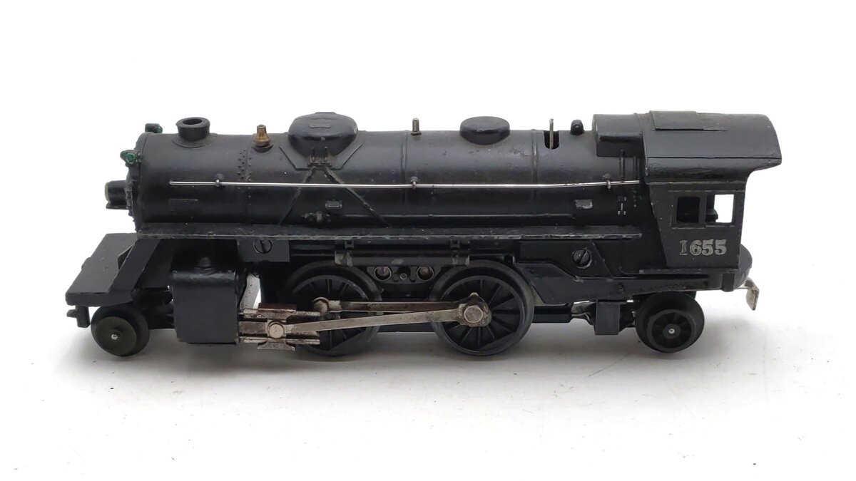 Lionel 1655 Vintage O Lionel Lines 2-4-2 Steam Locomotive