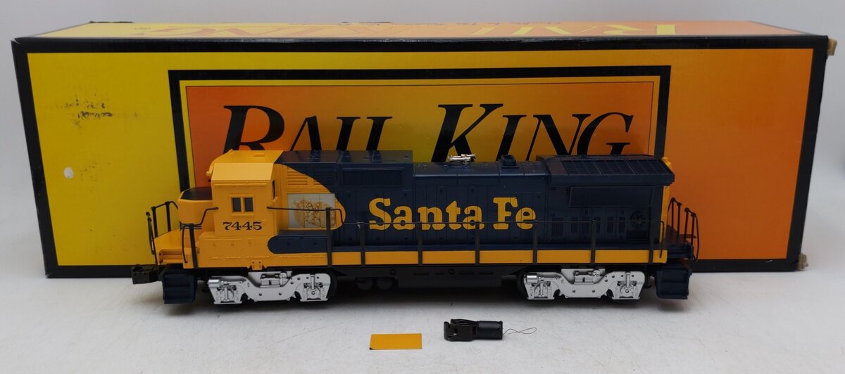 MTH 30-2115-1 O Santa Fe Dash-8 Diesel Engine w/PS1 #7445 EX/Box