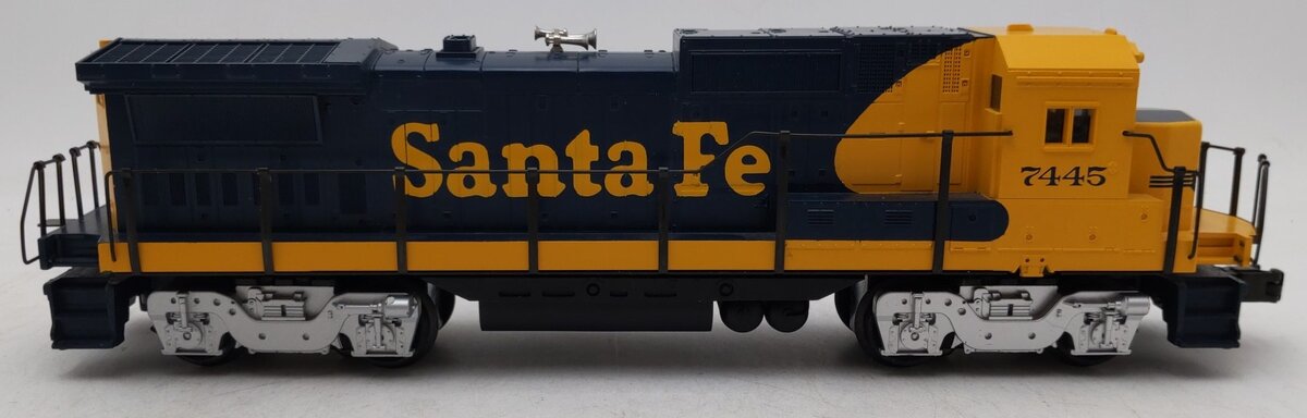 MTH 30-2115-1 O Santa Fe Dash-8 Diesel Engine w/PS1 #7445 EX/Box