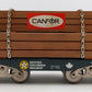 McCoy 1983 Standard BCIT TTOS Canadian Division Flatcar w/ Wood Load LN/Box