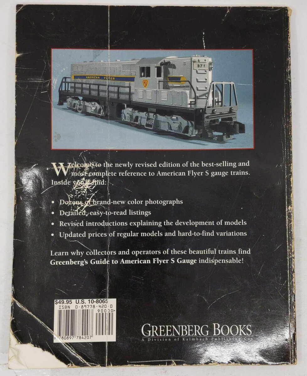 American Flyer S Gauge Vol.1 Paperback Book By Joe Deger