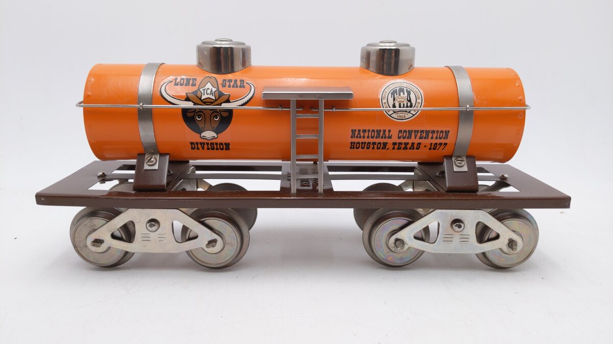 McCoy 1000-77 Standard Gauge 1977 Lone Star TCA Tank Car EX/Box