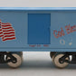McCoy Standard Gauge God Bless America Boxcar EX/Box