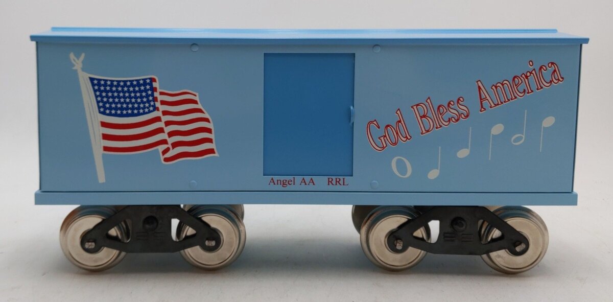 McCoy Standard Gauge God Bless America Boxcar EX/Box