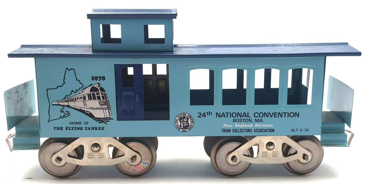 McCoy 1978 Standard Gauge 24th National TCA Convention Boston Caboose VG/Box