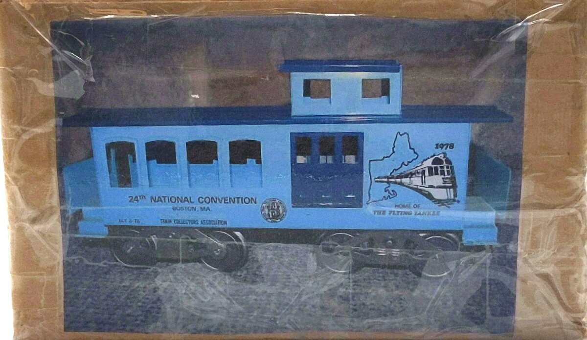 McCoy 1978 Standard Gauge 24th National TCA Convention Boston Caboose VG/Box