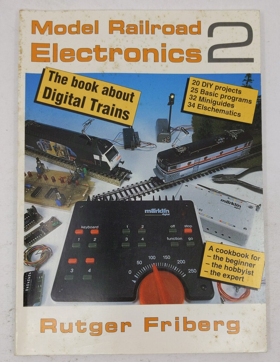 Model Railroad Electronics 2 Paperback Book By Rutger Friberg VG