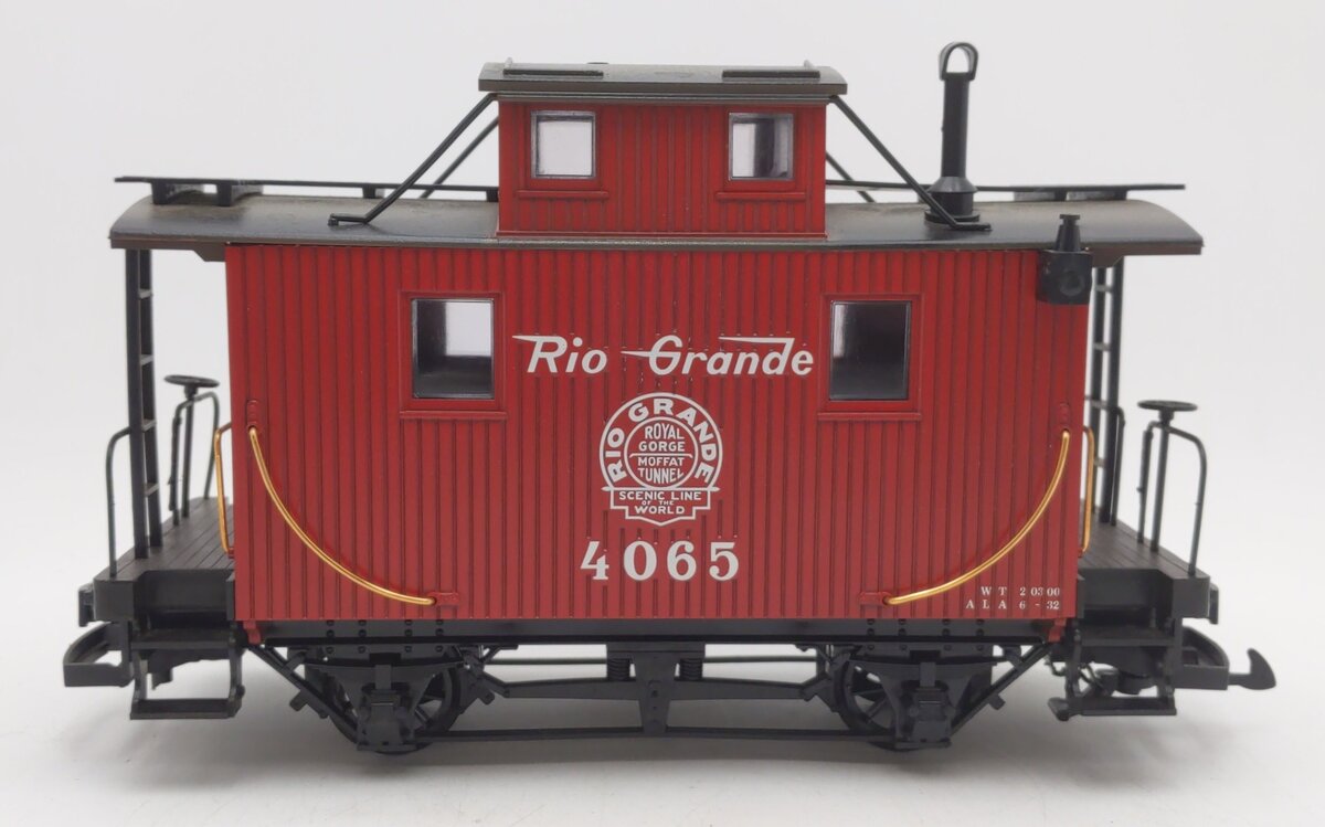 LGB 4065 G Scale Rio Grande Cupola Caboose EX/Box