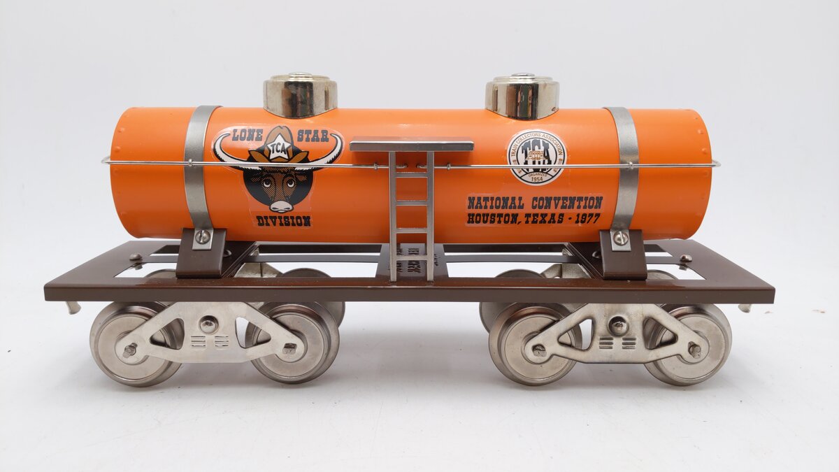 McCoy 1000-77 Standard Gauge 1977 Lone Star TCA Tank Car EX/Box