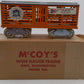 McCoy 1000-68 Standard gauge Cleveland Great Lakes Division Stock Car EX/Box