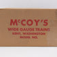 McCoy 256E Standard Gauge TPC Circus "Tiny and Boo" Animal Car LN/Box