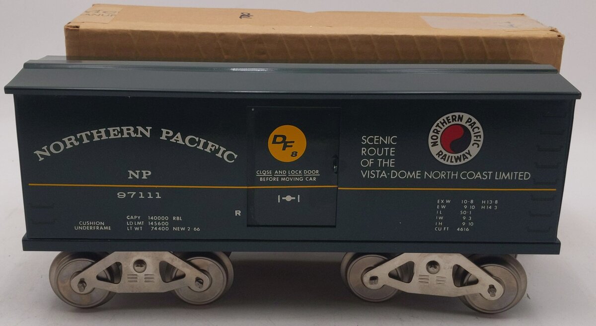 McCoy 97111 Standard Gauge Northern Pacific Boxcar EX/Box