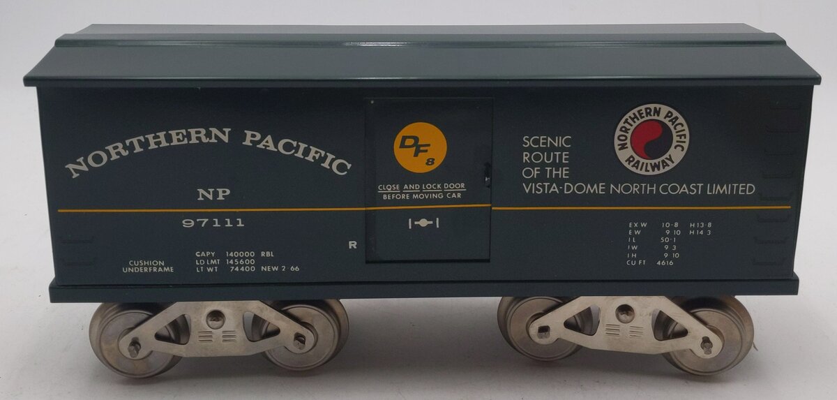 McCoy 97111 Standard Gauge Northern Pacific Boxcar EX/Box