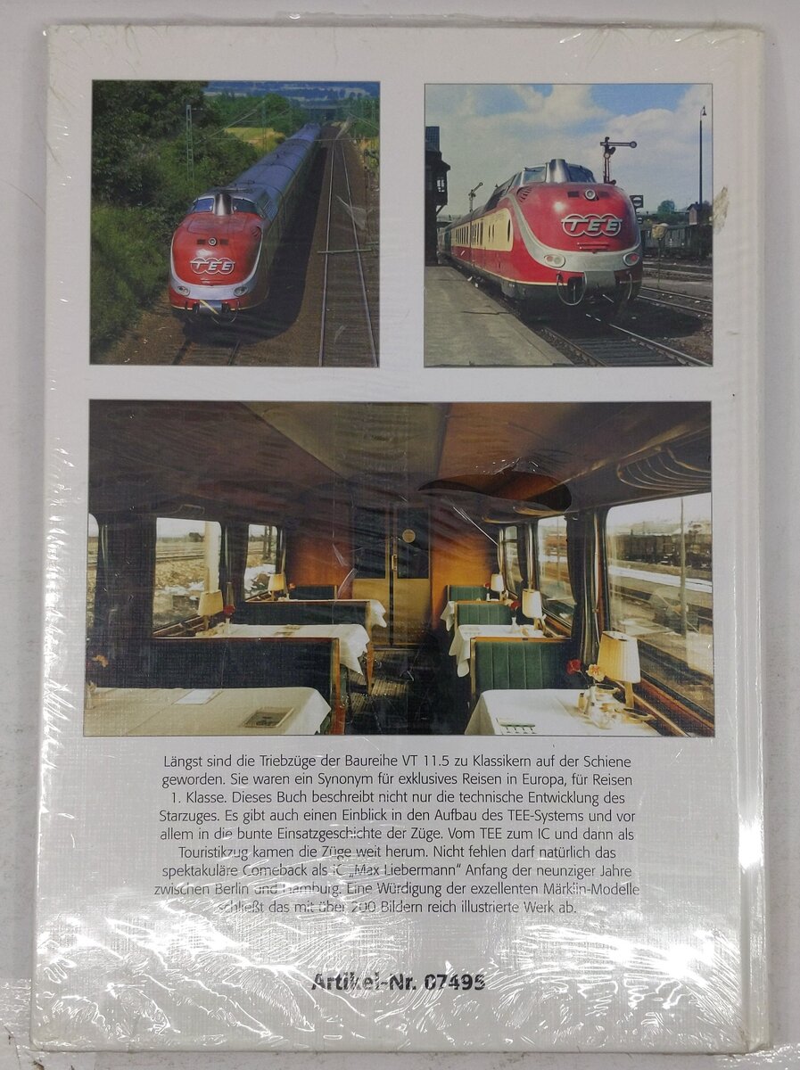 Reisen 1. Klasse. VT 11.5 Märklin Hardcover Book By Torsten Berndt MT