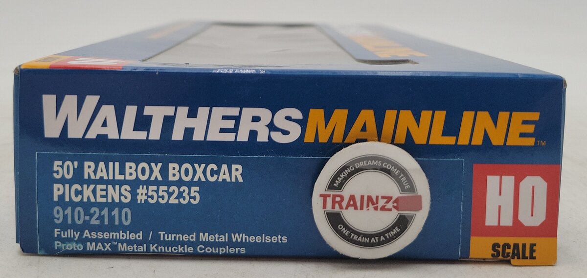 Walthers 910-2110 HO Pickens Railroad 50' ACF Exterior Post Boxcar #55235 NIB
