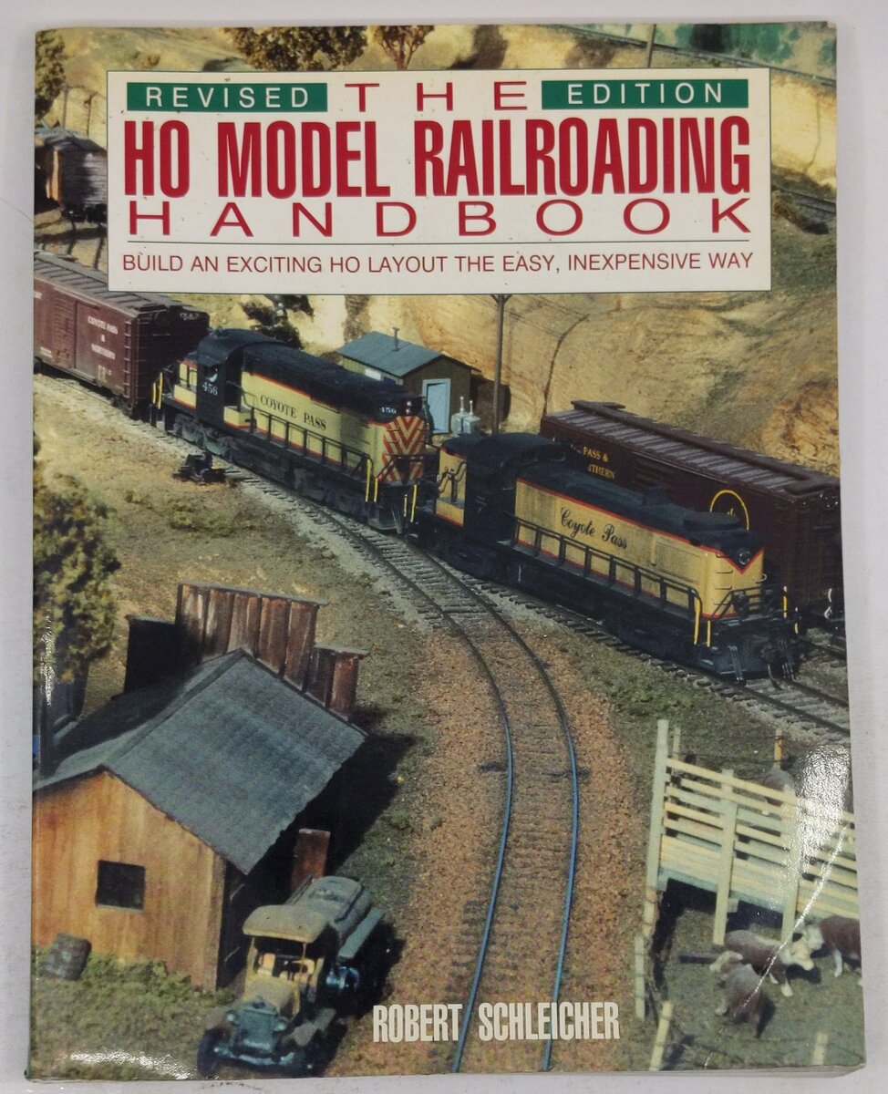 The Ho Model Railroading Handbook Paperback Book By Robert Schleicher VG