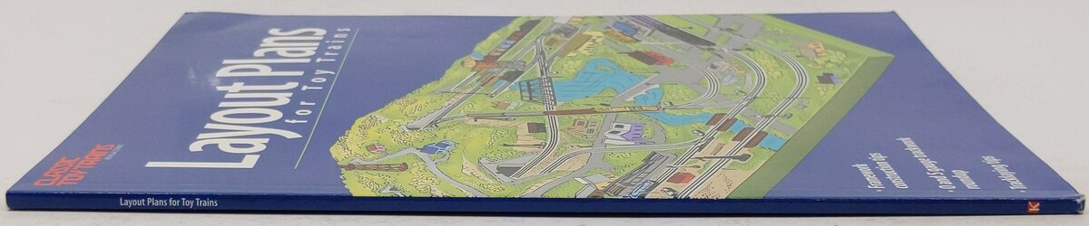 Layout Plans for Toy Trains Paperback Book By Kent Johnson EX