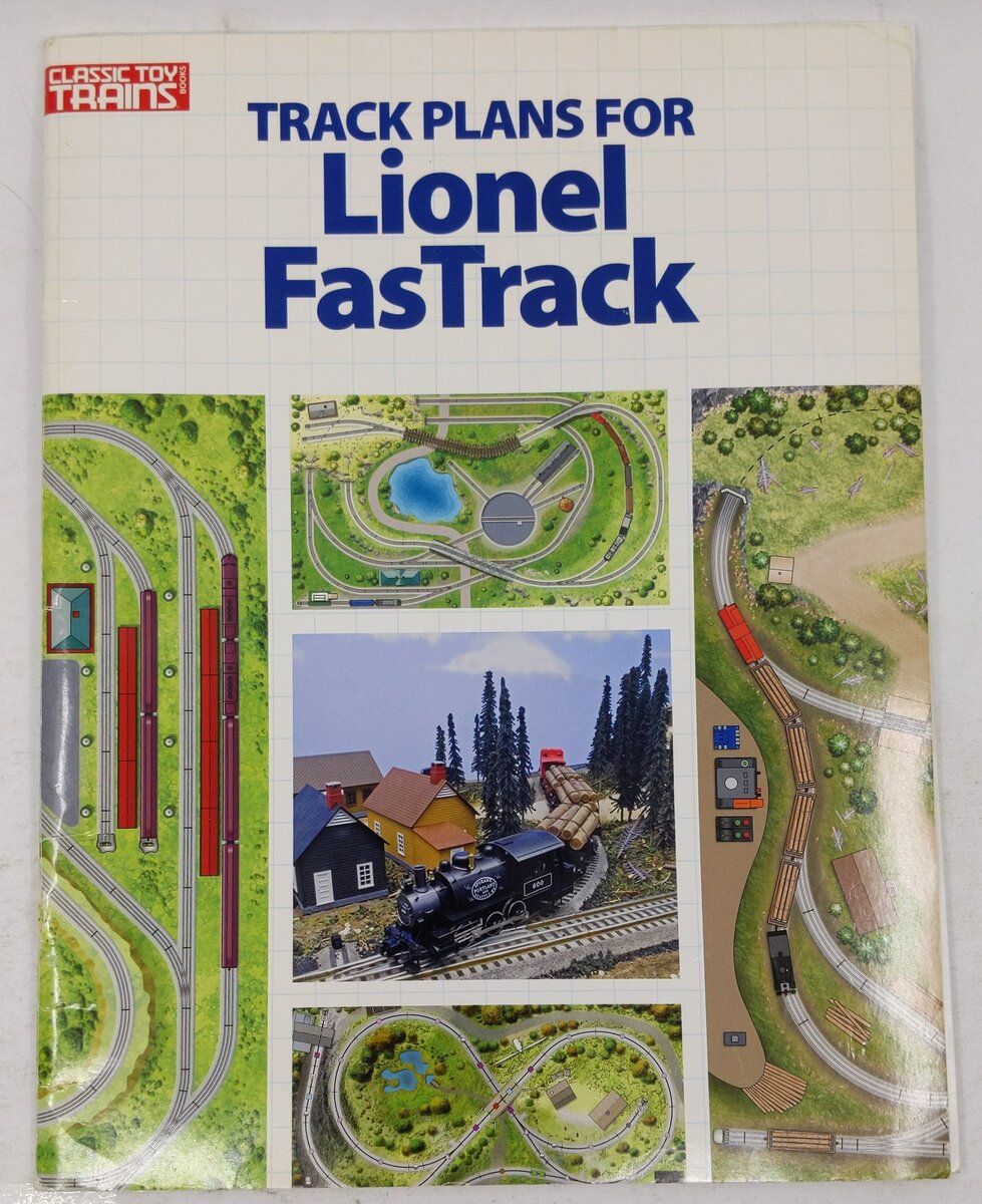 Track Plans for Lionel FasTrack Paperback Book By Randy Rehberg VG