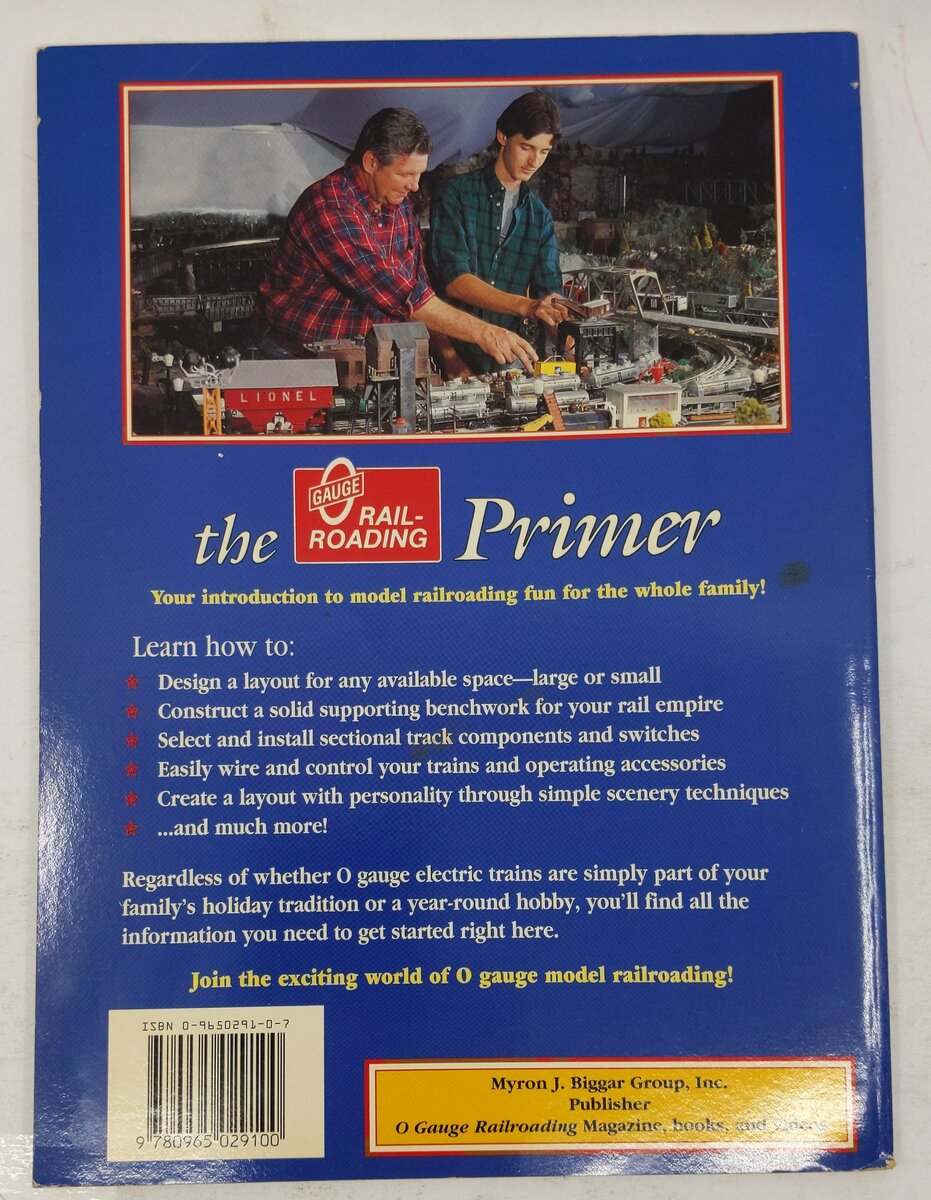 O Gauge Railroading The Primer Paperback Book By George A. McKelvy VG