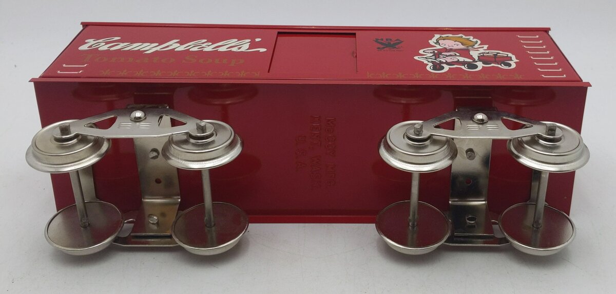 McCoy 277 Standard Gauge Campbell's Soup Boxcar EX