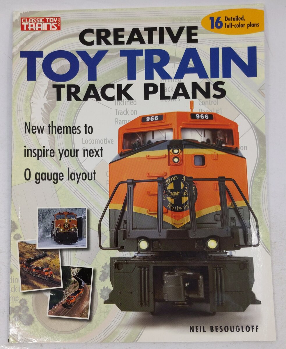 Creative Toy Train Track Plans Paperback Book By Neil Besougloff EX