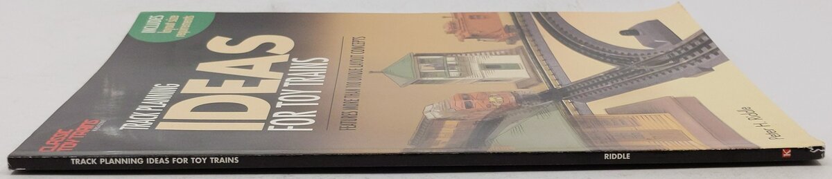 Track Planning Ideas for Toy Trains Paperback Book By Peter H. Riddle EX