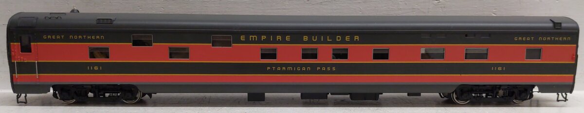 Golden Gate Depot O 2-Rail GN Empire Builder Ptarmigan Pass Aluminum Sleeper Car NIB