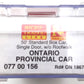 Micro-Trains 07700156 N Ontario 50' Standard Single Door Boxcar #1867 LN/Box