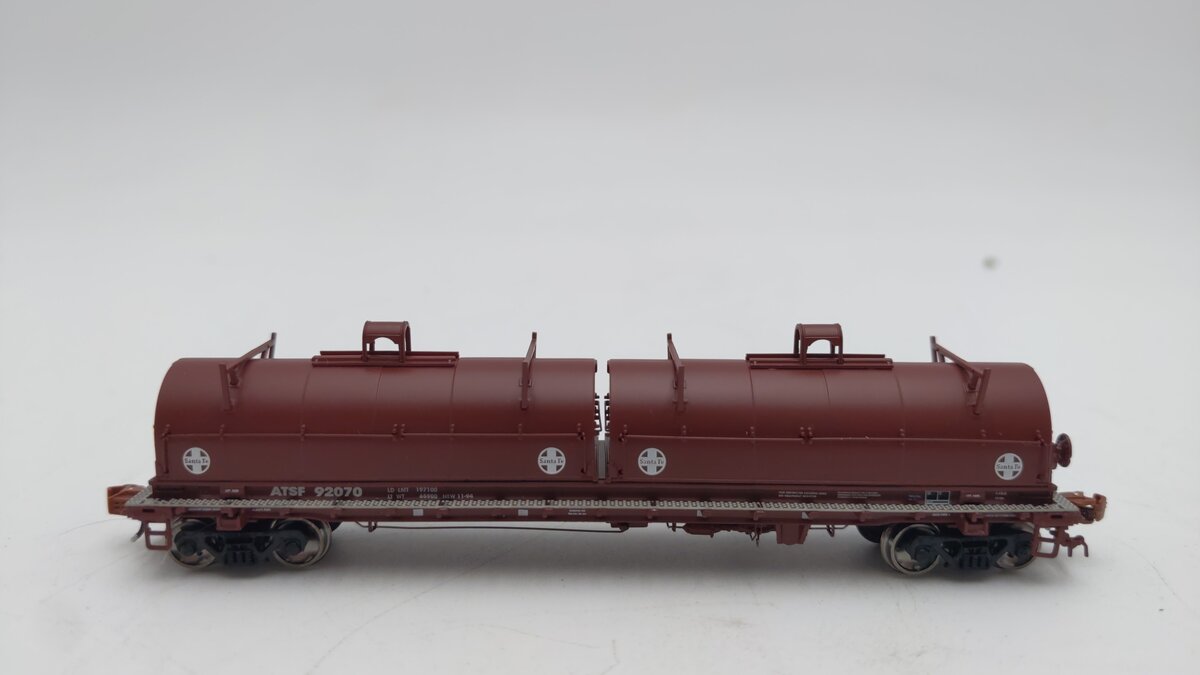 Scale Trains SXT38633 N Scale Santa Fe Thrall 48' Steel Coil Car #92070 NIB
