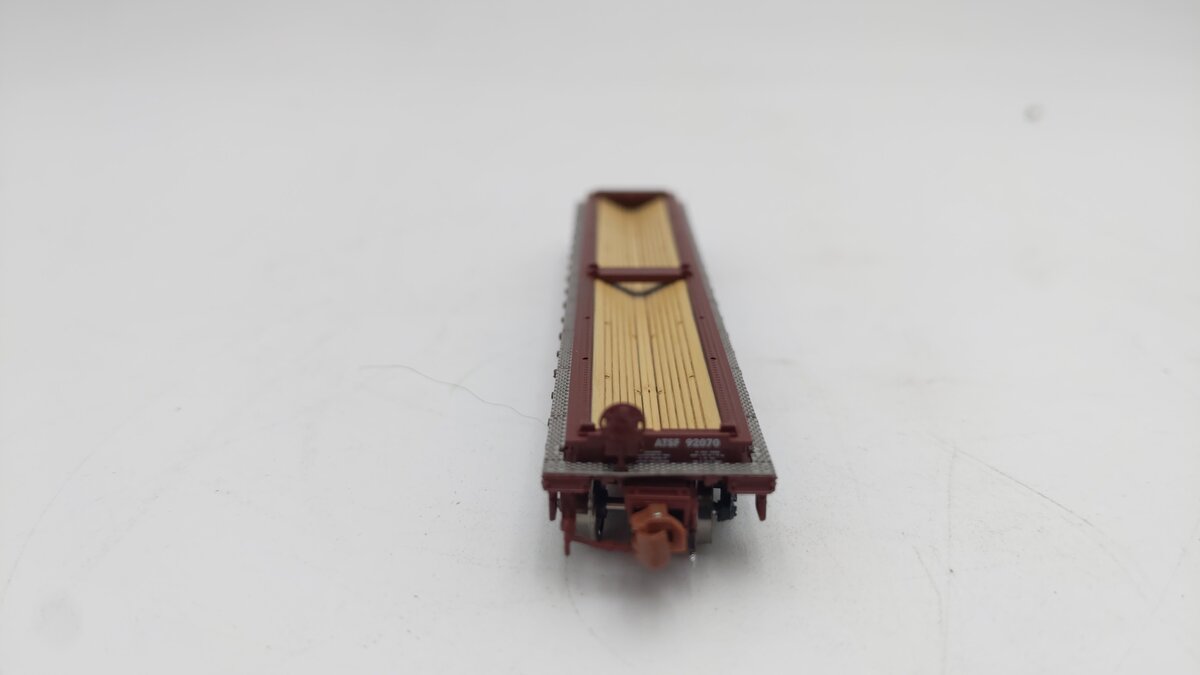 Scale Trains SXT38633 N Scale Santa Fe Thrall 48' Steel Coil Car #92070 NIB