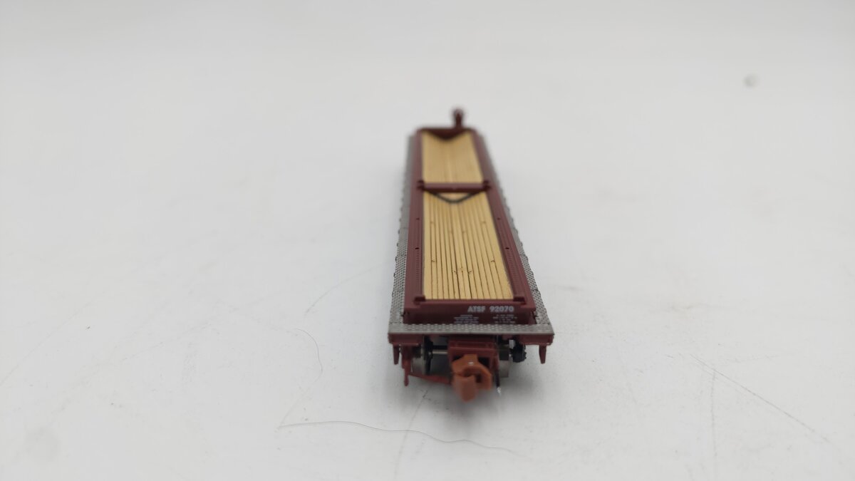 Scale Trains SXT38633 N Scale Santa Fe Thrall 48' Steel Coil Car #92070 NIB