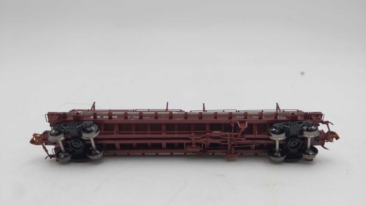 Scale Trains SXT38633 N Scale Santa Fe Thrall 48' Steel Coil Car #92070 NIB